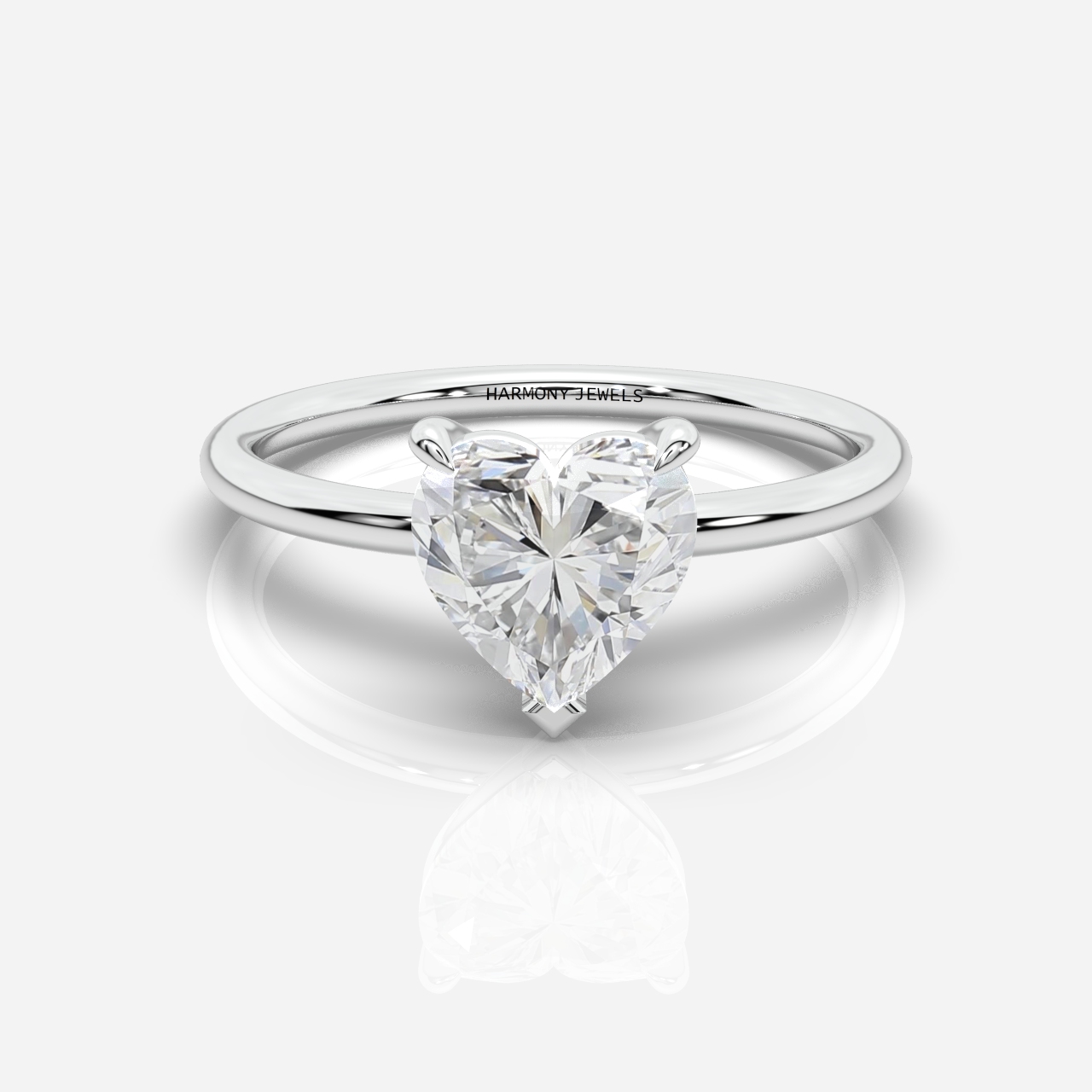 Juliette Solitaire Heart